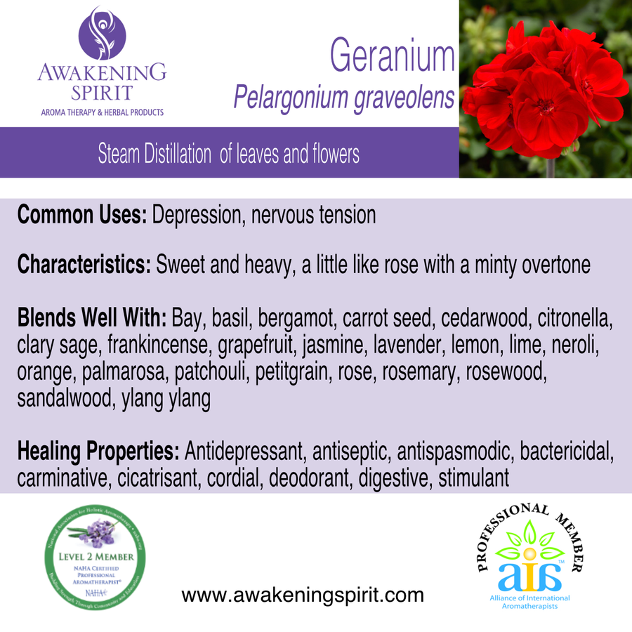 Geranium ~ Essential Oil