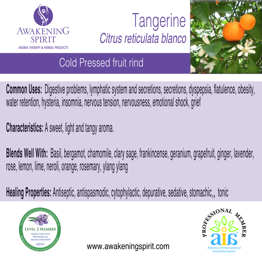 Tangerine ~ Essential Oil