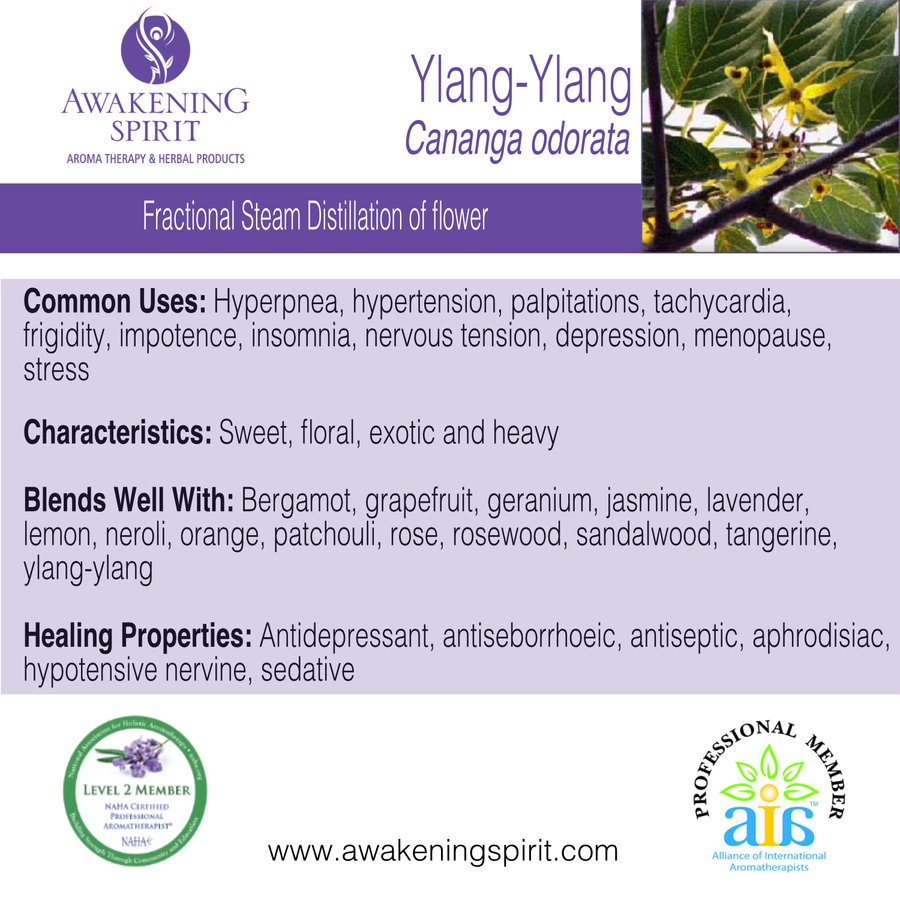 Ylang Ylang ~ Essential Oil