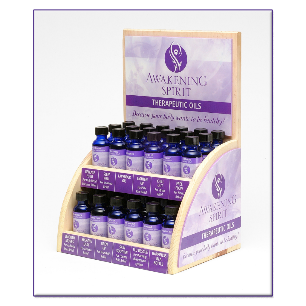 Therapeutic Oil Display